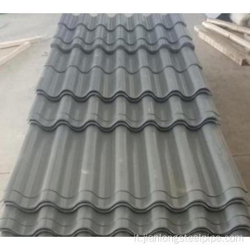 Lamiera in acciaio in metallo trapezoide ondulato